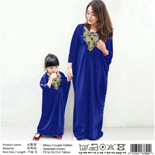 FJCO CP MISSY KAFTAN KIDS / Kaftan ibu dan anak / Baju couple mom and kids / Baju pasangan ibu dan anak