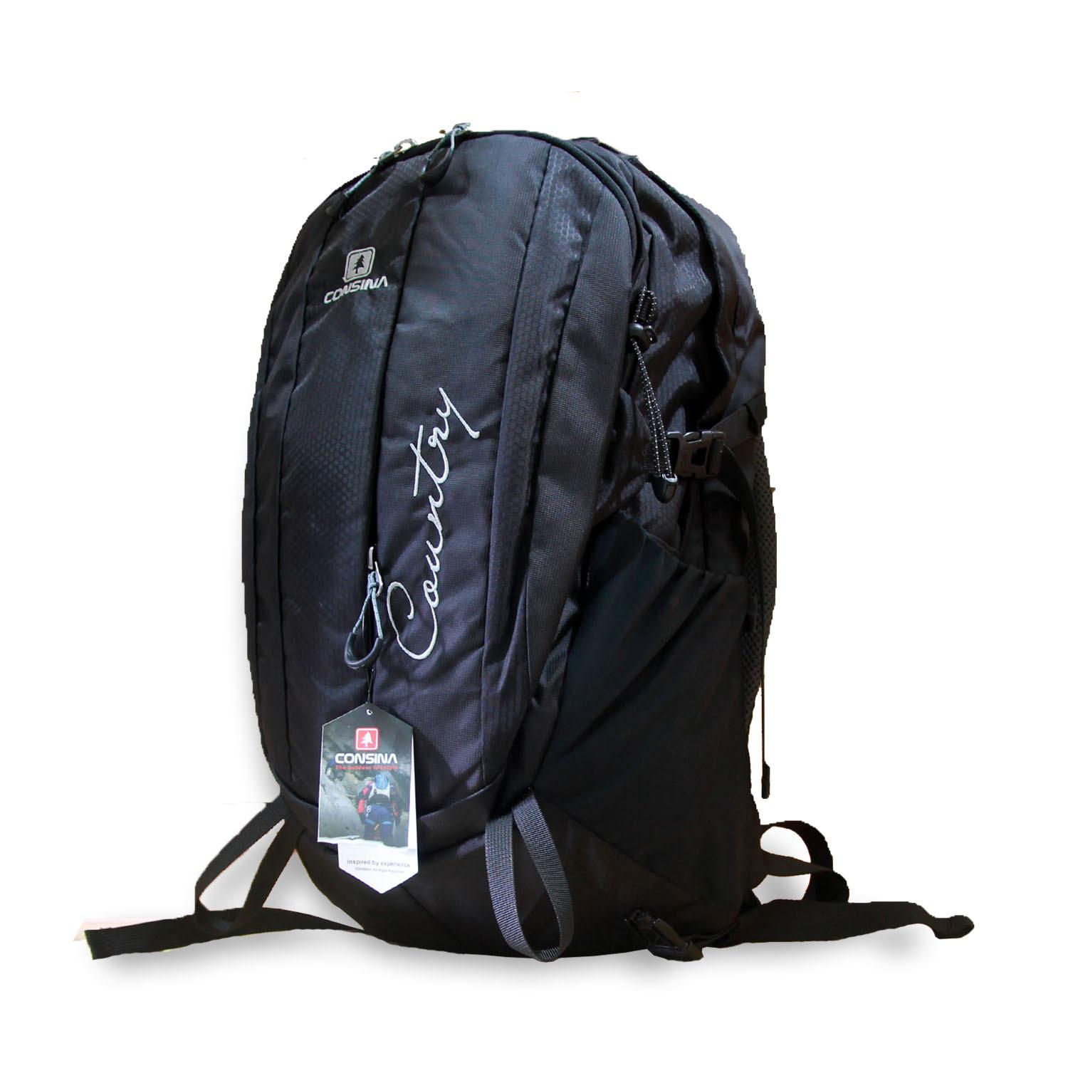 Consina Country Hitam (Tas Punggung/ Backpack/ Daypack)