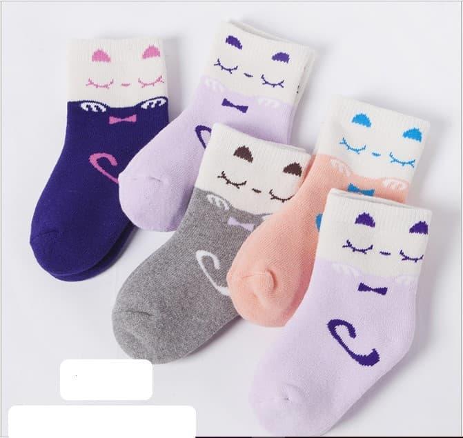 TOKO49 - Kaos Kaki Bayi Anak Perempuan Usia 1-3 Tahun Motif Mata Merem Januari 2019 - 5 TOKO49 - Kaos Kaki Bayi anak perempuan usia 1-3 tahun Motif Mata Merem - 5