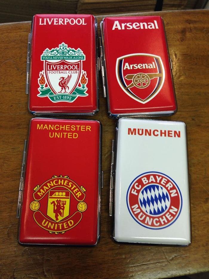 Kotak Tempat Rokok Motif Club Bola