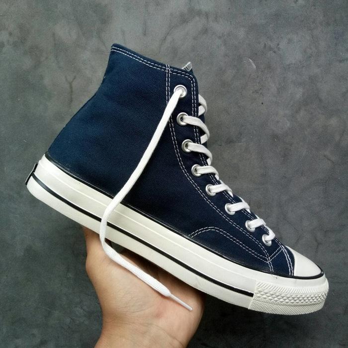 Sepatu Converse All Star High Dress Blue 70S