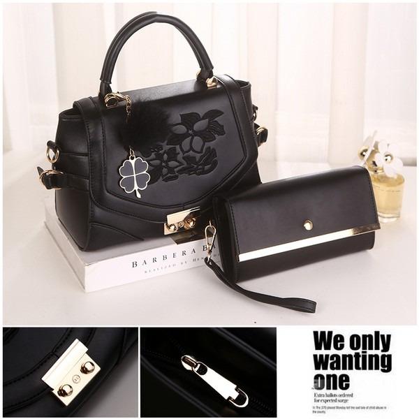 TAS BRANDED BATAM ALEXIA LENORE PAKET WANITA 2IN1 HANDBAG TAS SELEMPANG TAS KERJA WANITA TAS KULIT IMPORT SQ2687