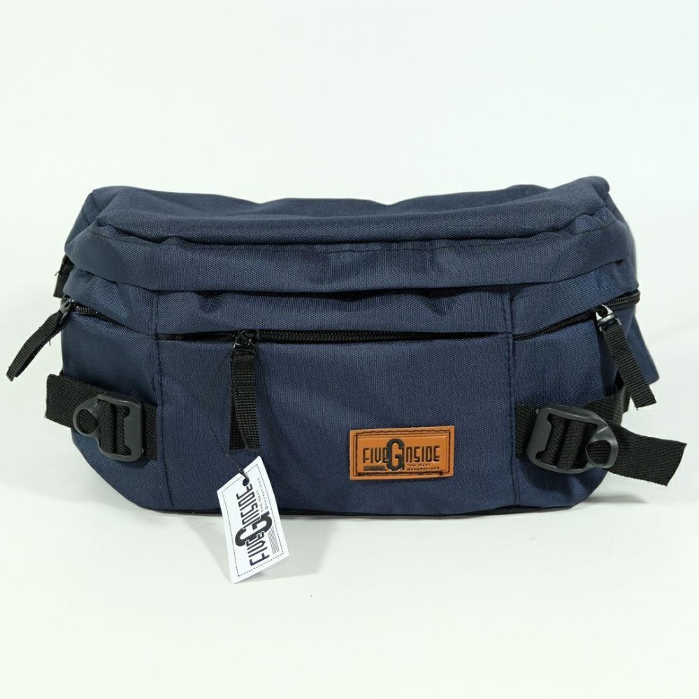 DS Tas Selempang Waistbag Pria Polos