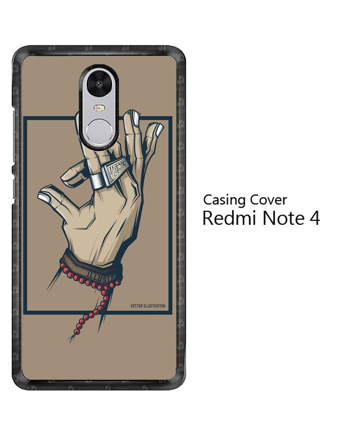 Casing HP Custom Vektor Illustration O0318 Redmi Note 4