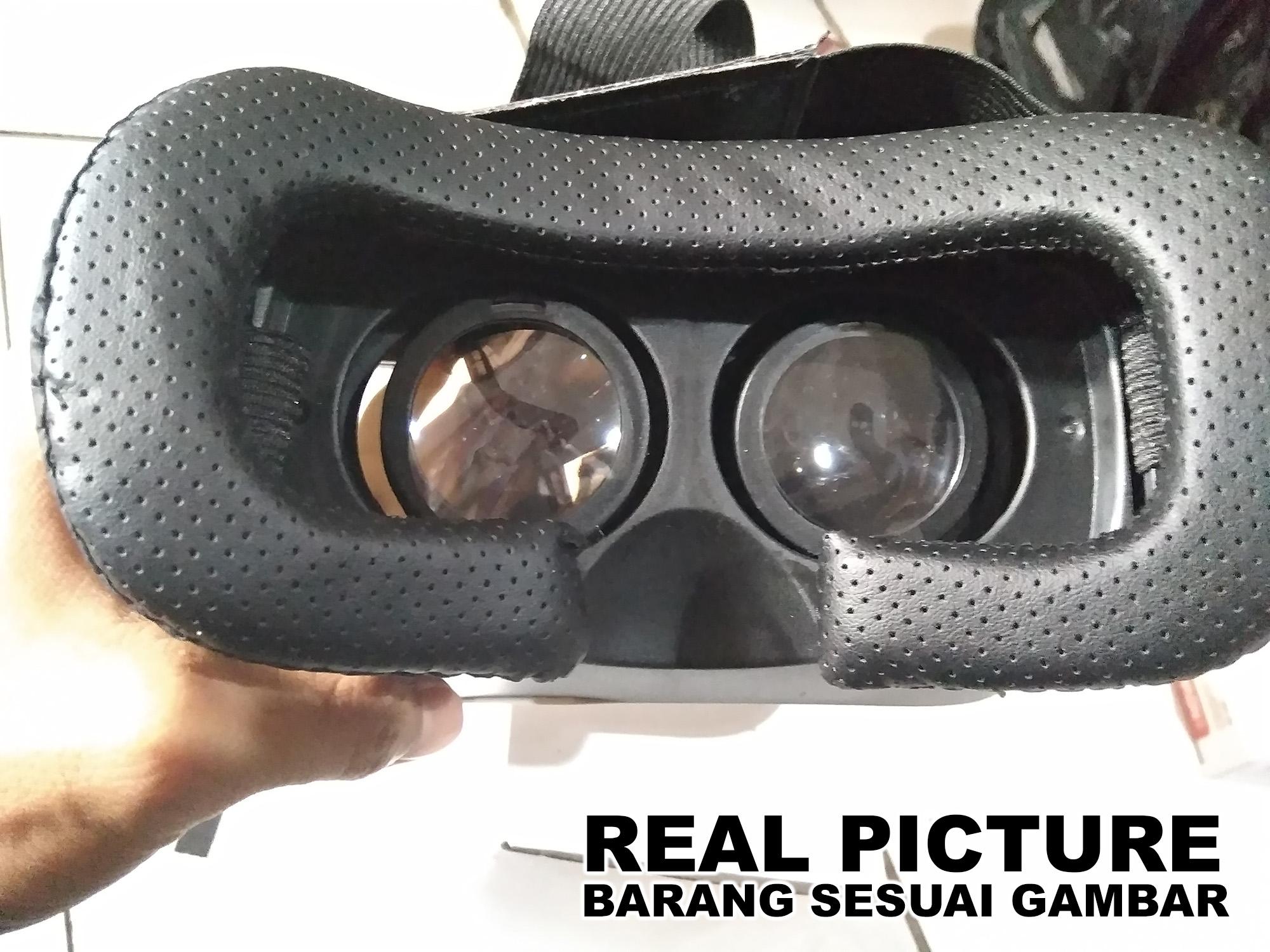 Features Vr Box 3d Glasses Besar Versi 2 Virtual Reality Glasses