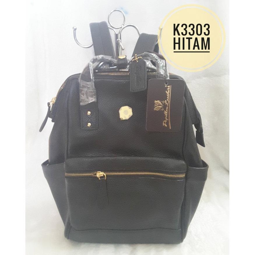 PAPILLON K3303 HITAM TAS GENDONG