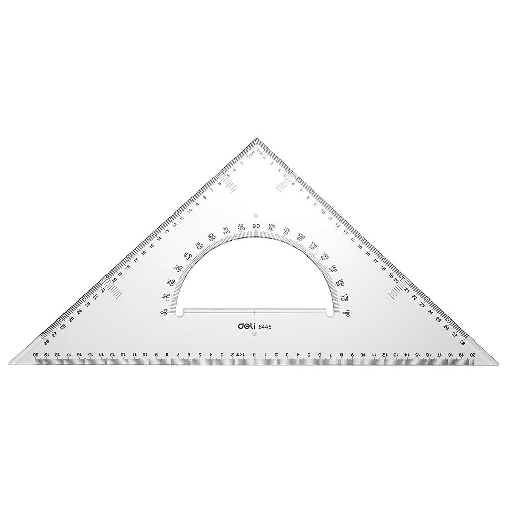 Deli E6445 Drafting/Drafting - Set Square 2pcs 43cm Januari 2019 - 2 Deli E6445 Drafting/Drafting - Set Square 2pcs 43cm - 2