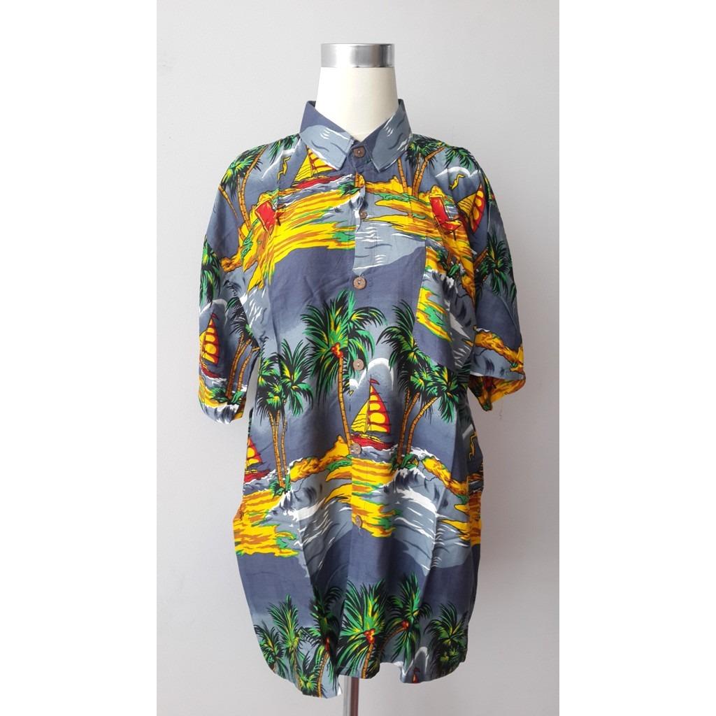 Baju Kemeja Hawaii XXL 12
