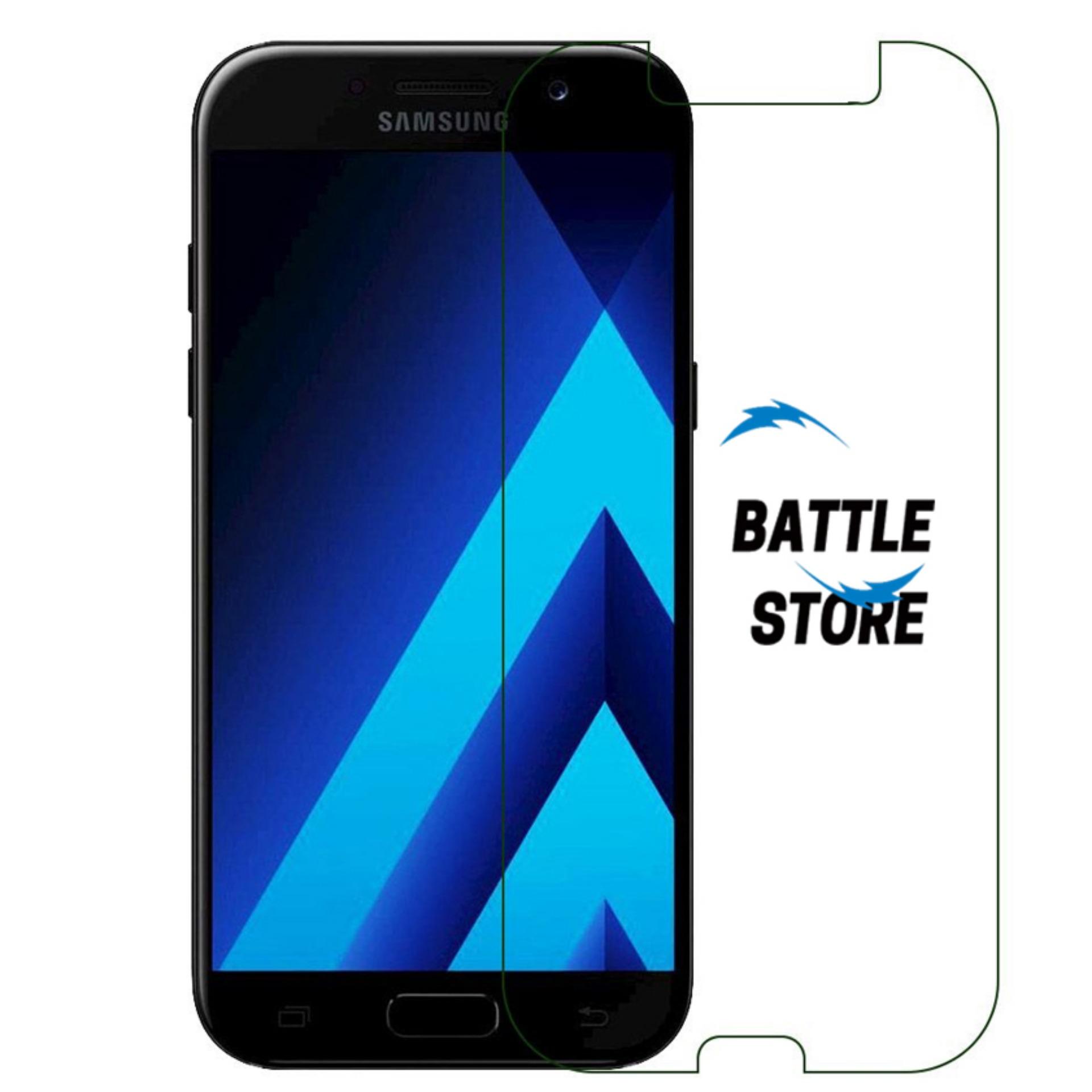 Samsung Galaxy A5 2017 ( A520 )Screen Protector Tempered Glass / Anti Gores Kaca - White Clear
