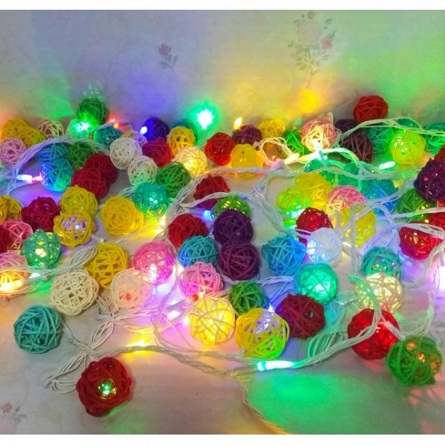 Lampu Hias LED Warna Tumblr Rainbow Dengan Sambungan