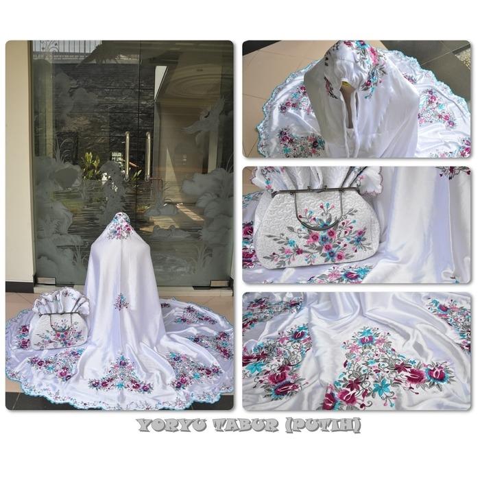 Mukena Satin Yoryu Tabur