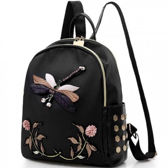 RANSEL 1150P TAS PUNGGUNG BACKPACK CEWEK MOTIF BUNGA CAPUNG IMPORT