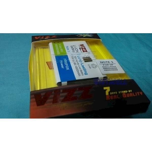 Note 3 4500Mah Battery / Baterai Vizz Double Power Samsung Galaxy Note
