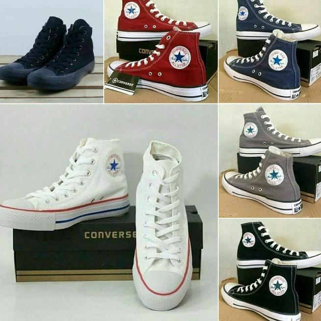 Converse Chuck Taylor All Star Classic Colour High Top Sepatu Sneakers-(COD BAYAR DI TEMPAT)