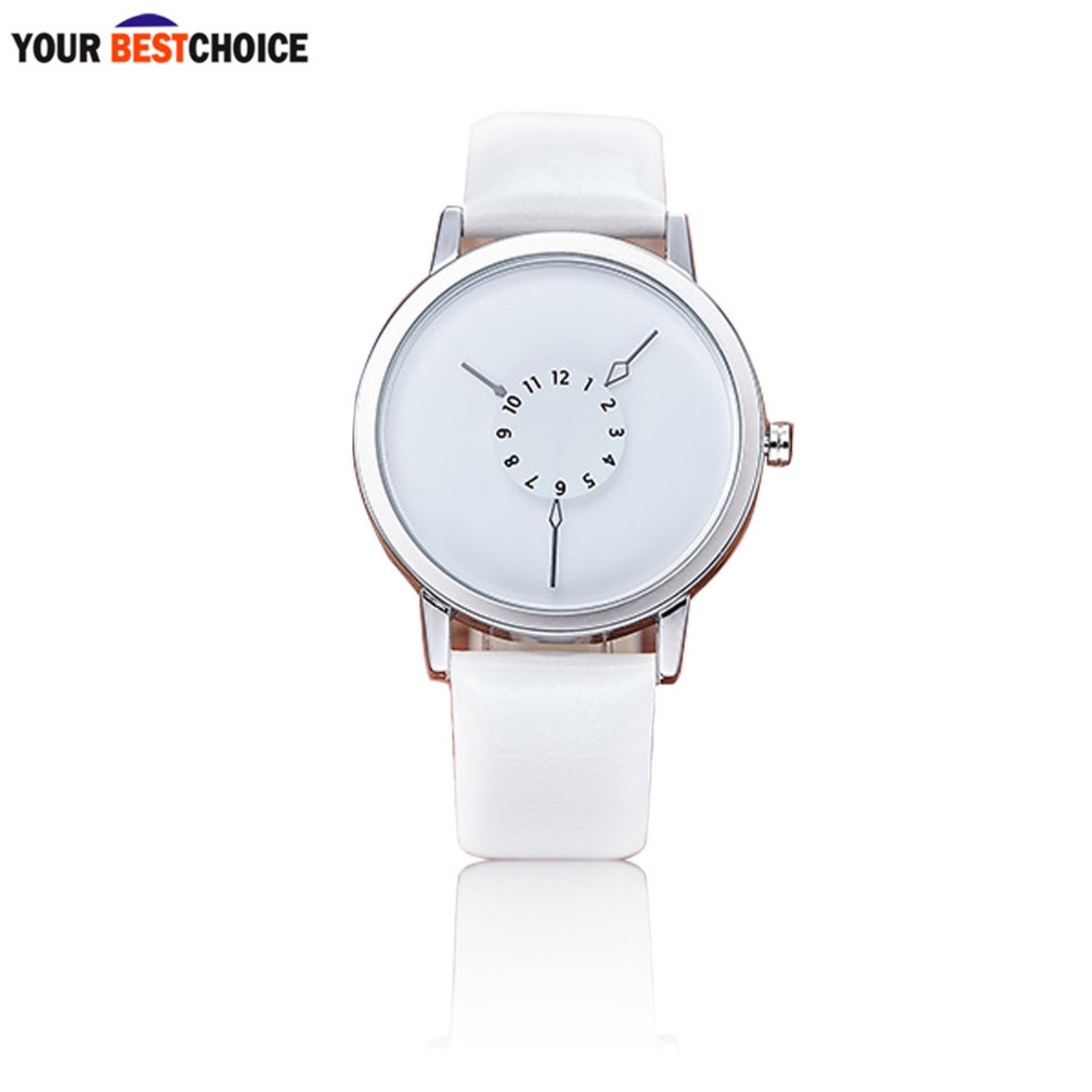 Kelebihan Fashion Longbo Tali Kulit Sederhana Kasual Wanita YBC Adapula Dial Arloji Jam Tangan Kasual Kulit PU Indonesia Ngumpul Di Sini Jam QUARTZ