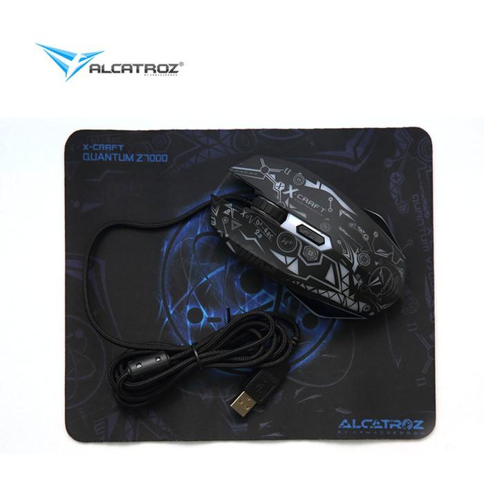Alcatroz X-Craft Quantum 7000 PRO Gaming Mouse + Free Mousepad
