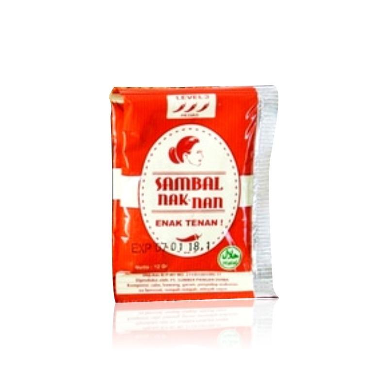 Sambal NakNan Sachet ( 50 Sachet ) MURAH