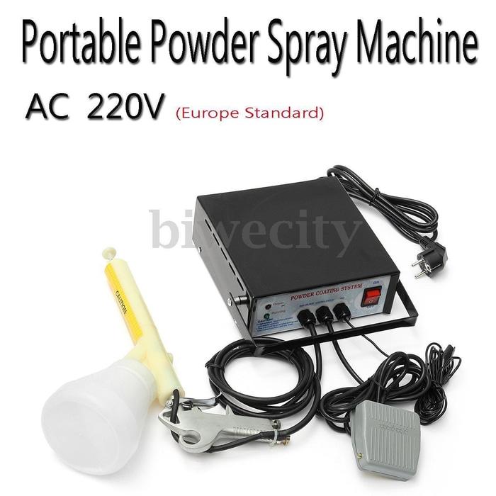 Powder Coating System Portable Electrostatic Spray Paint Gun PC03-5