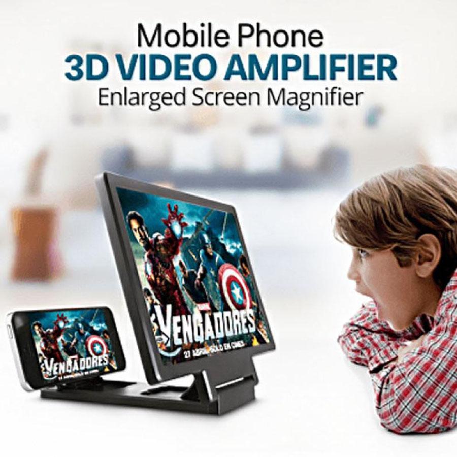 Enlarged Screen 3D Glass Zoom Magnifer Mobile Stand Kaca Pembesar Layar Handphone Januari 2019 - 3 Enlarged Screen 3D Glass Zoom Magnifer Mobile Stand Kaca Pembesar Layar Handphone - 3