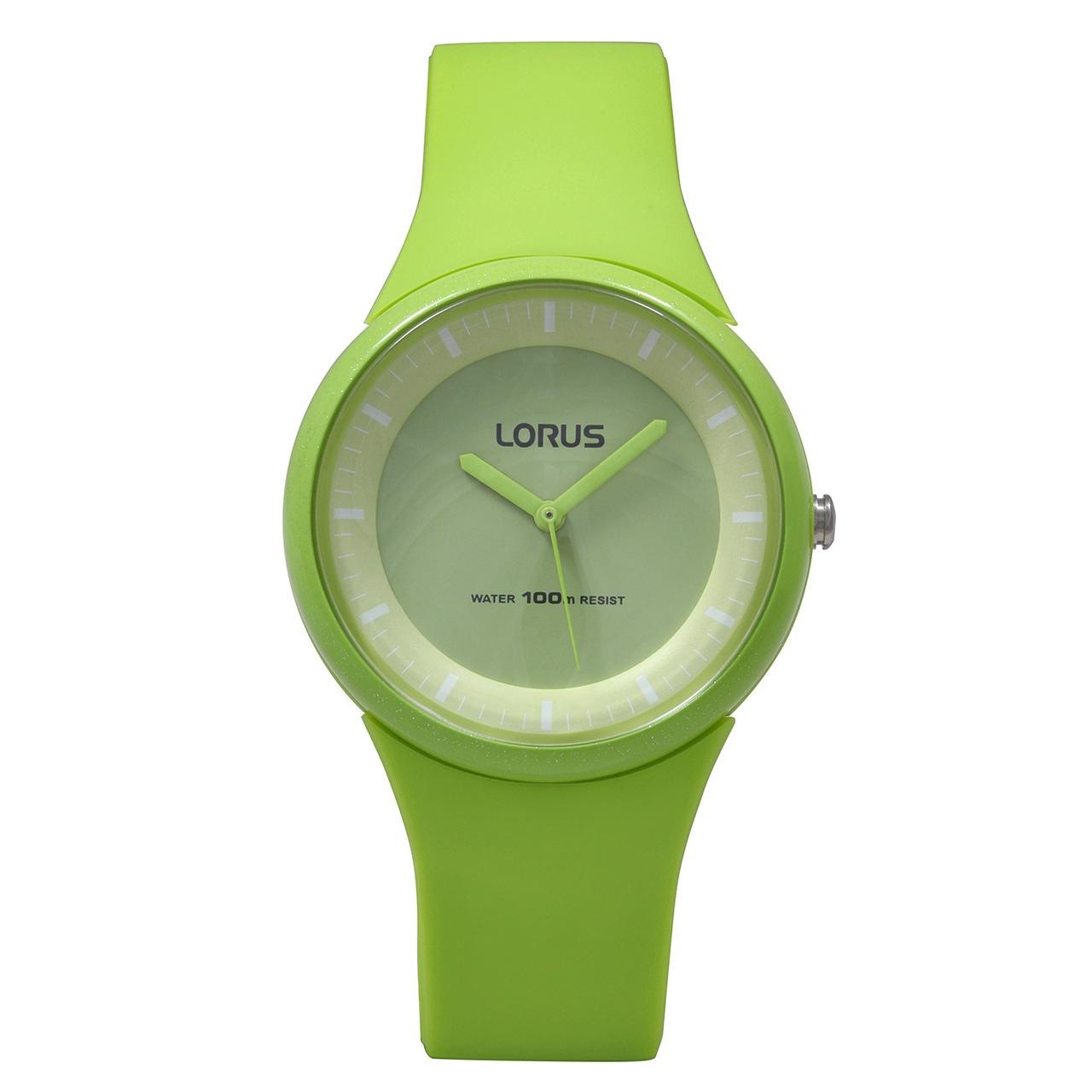 LORUS Jam Tangan - Green - Silicon - RRX33FX9