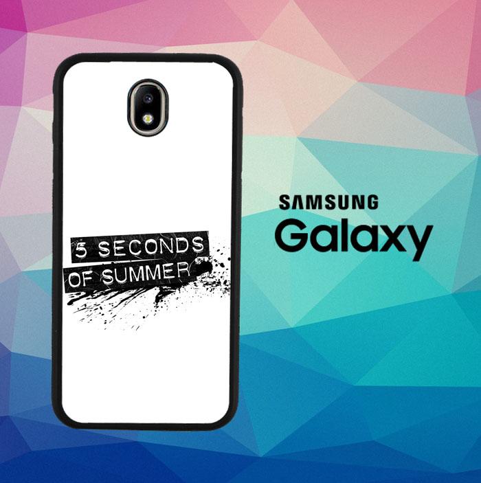 5 Second 0f Summer G0054 Casing Custom Hardcase Samsung Galaxy J7 Plus Case Cover