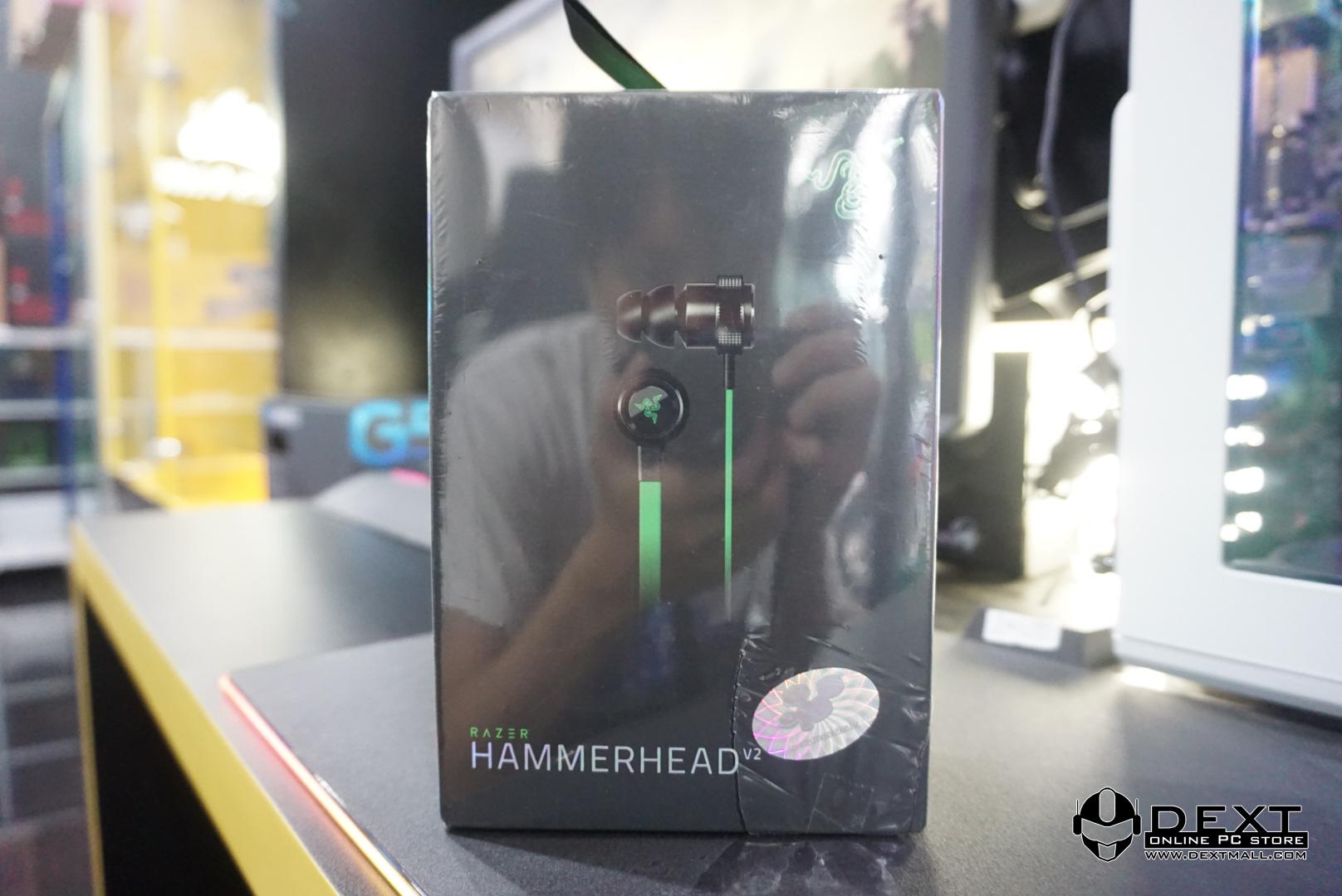 Razer Hammerhead V2 (In Ear Headset) - FREE Pouch