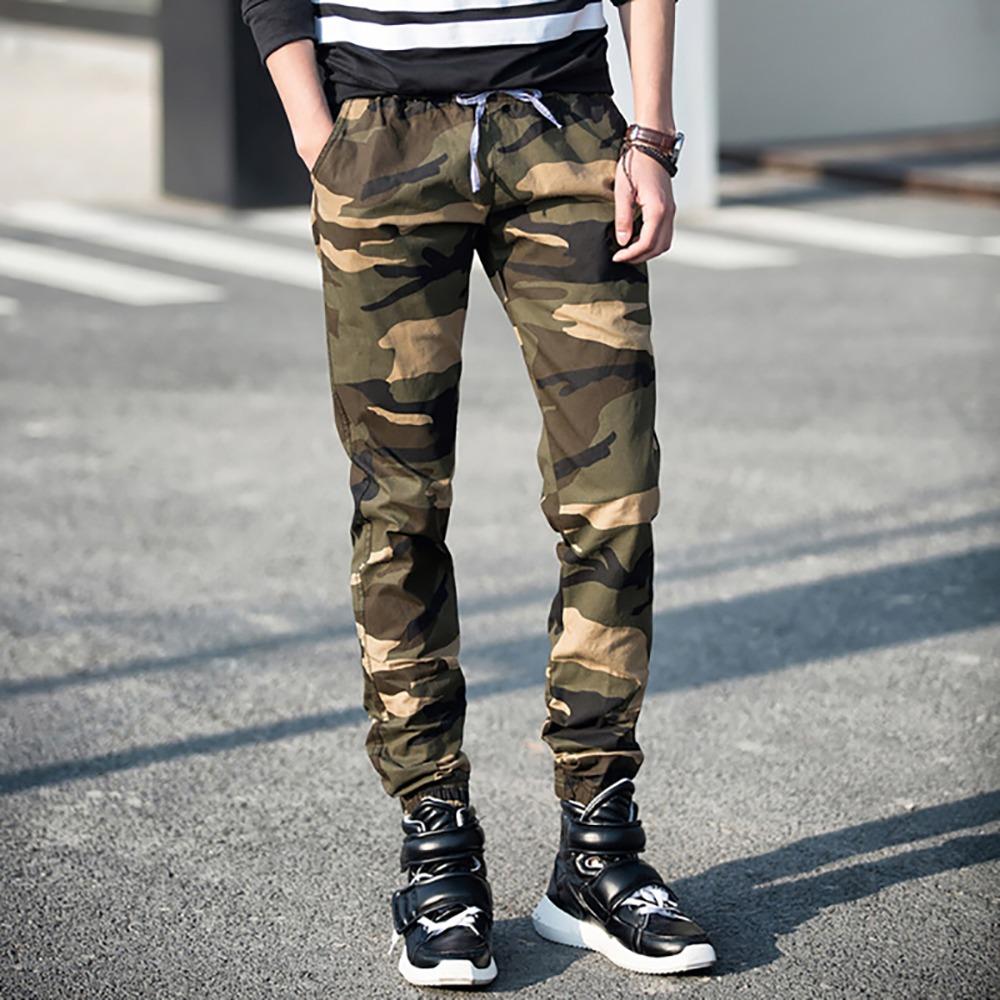 Jfashion Celana jogger training Panjang Pria Corak Army - Army Men
