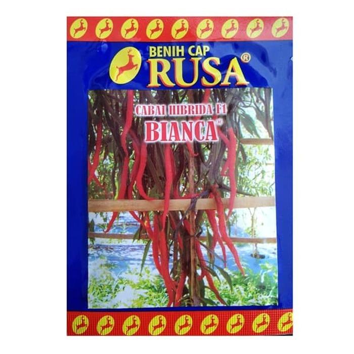 Benih Bibit Cabe Cabai keriting RUSA BIANCA F1 (10grm) Langka