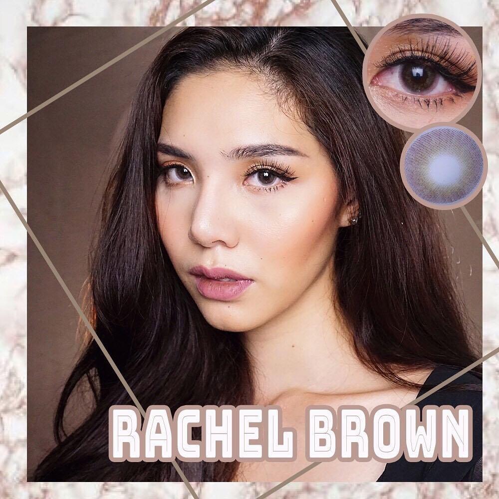 Bandingkan Toko Softlens Rachel ORIGINAL Soflens Rachel By Sweety Brown Cokelat Free Lenscase
