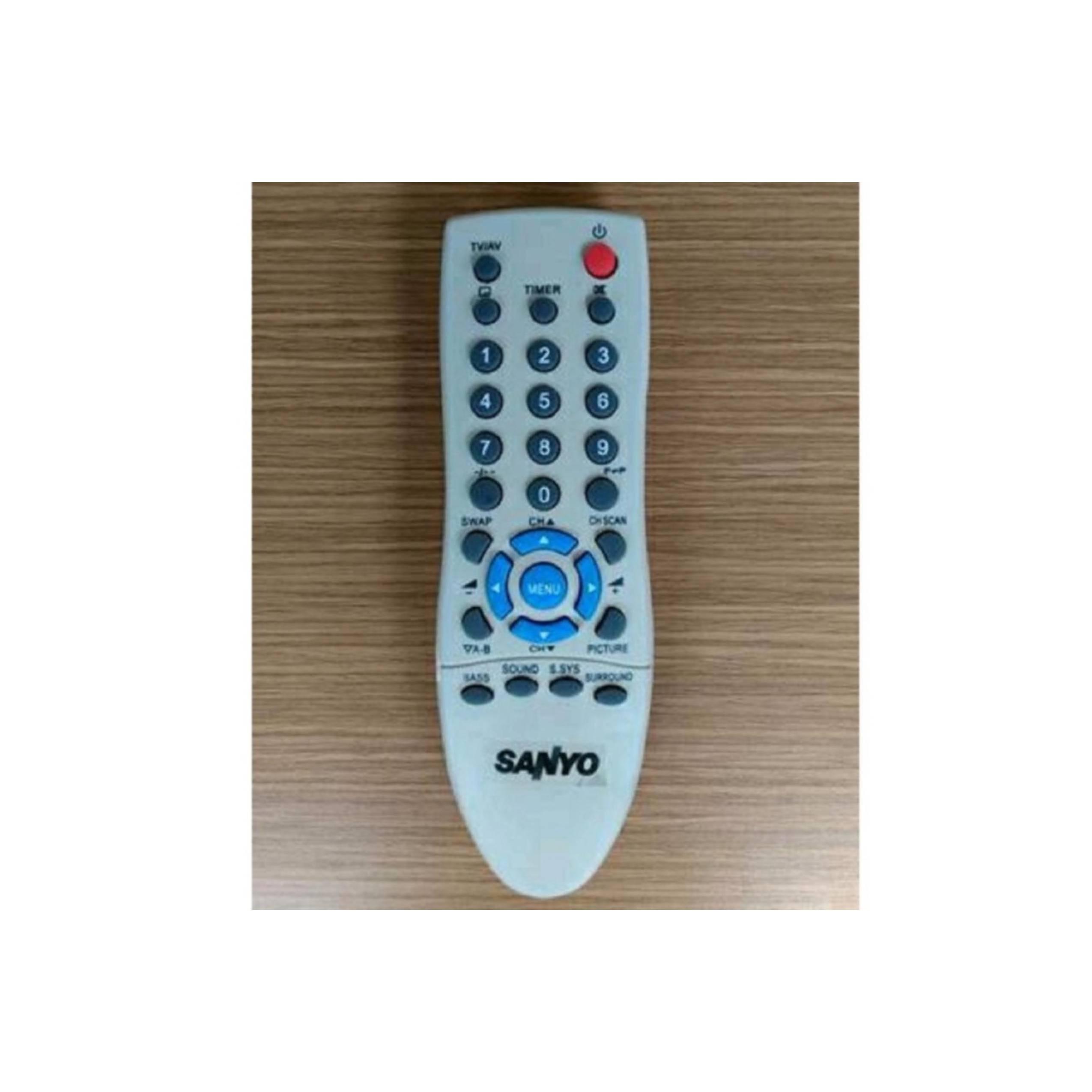 SANYO Remote Control TV Tabung FLAT/SLIM JXPSG - Original