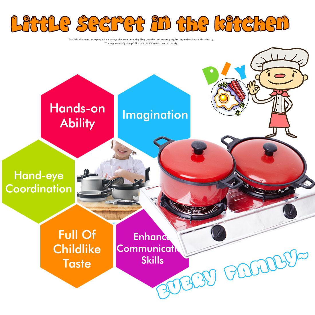 TeamTop - 40 PCS Anti Karat Kompor Dapur Set Mainan Anak Anak Role Permainan Permainan Alat-Internasional. Source ... Alat 13 Pcs Emulasi Peralatan Dapur ...