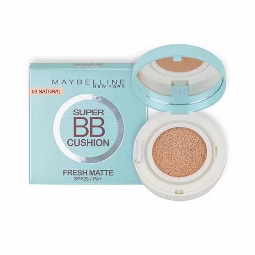 Maybelline Super Bb Cushion Fresh Matte | Cocok Untuk Kulit Berminyak 01 Light