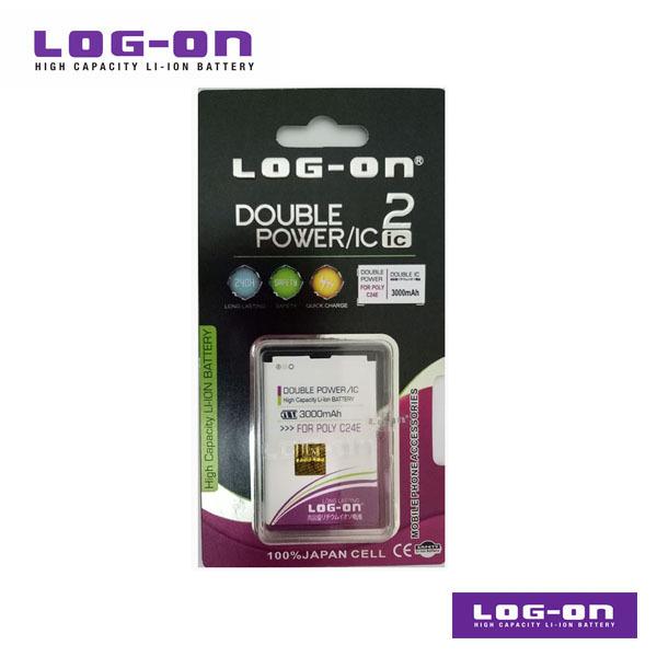 LOG-ON Battery For Polytron C24E - DoublePower & IC - Garansi 3 Bulan