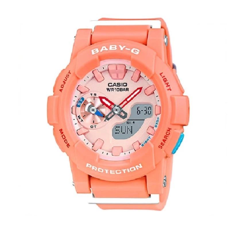 Casio Baby-G BGA-185-4ADR Women's Resin Strap Watch Pink