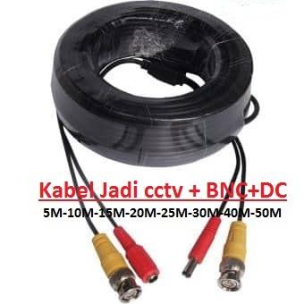 Harga Grosir -Kabel Jadi CCTV 25-Meter Jack BNC+Jack DC Warna Kabel Ada Putih Dan Hitam Januari 2019 - 2 Harga Grosir -Kabel Jadi CCTV 25-Meter Jack BNC+Jack DC Warna Kabel Ada Putih Dan Hitam - 2