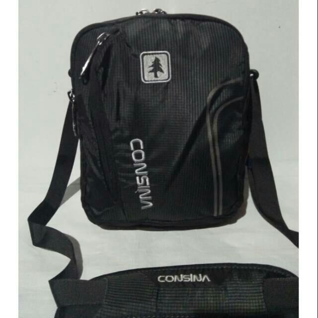 Tas slempang Consina COPETOWN T25xL18xL8cm black