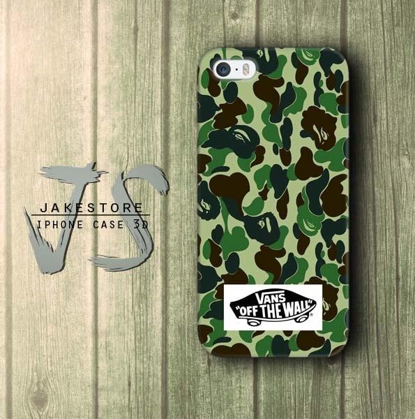 Case Xiaomi Redmi Mi 6 Vans Off The Wall Army Bape Hardcase