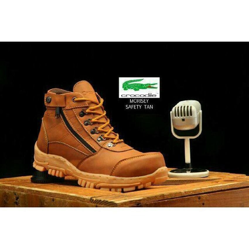 sepatua Boots Safety Gunung Hikking tracking Sepatu bengkel Crocodile murah
