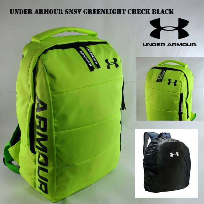 TAS RANSEL UNDER A.R.M.O.U.R SNSV BLACK WHITE