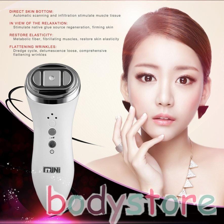Home Ultrasonic Knife Instrument Portable RF HIFU Wrinkle Removal Anti-Aging Device