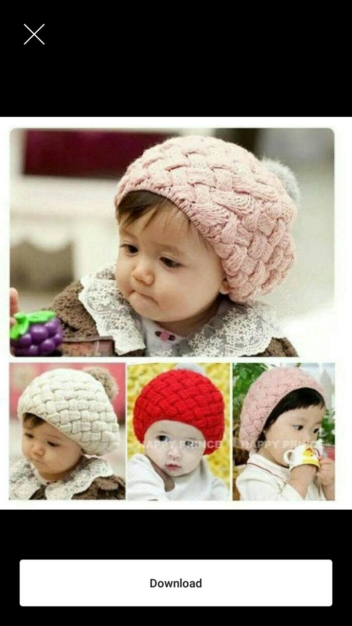 Topi Bayi Perempuan Lazadacoid