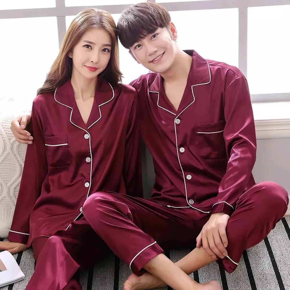 NOSH Promo PP Piyama Satin Couple