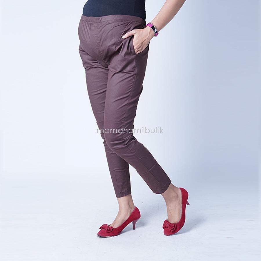 Ning Ayu Celana Hamil Panjang Pencil Katun stretch Best Seller Modis - CLO 34/ Celana Hamil Kerja / Celana Hamil Modis / Celana Hamil Jeans / Celana Hamil Big Size / Celana Hamil Lazada / Celana Hamil Murah / Celana Hamil di Malang / Celana Ibu Hamil