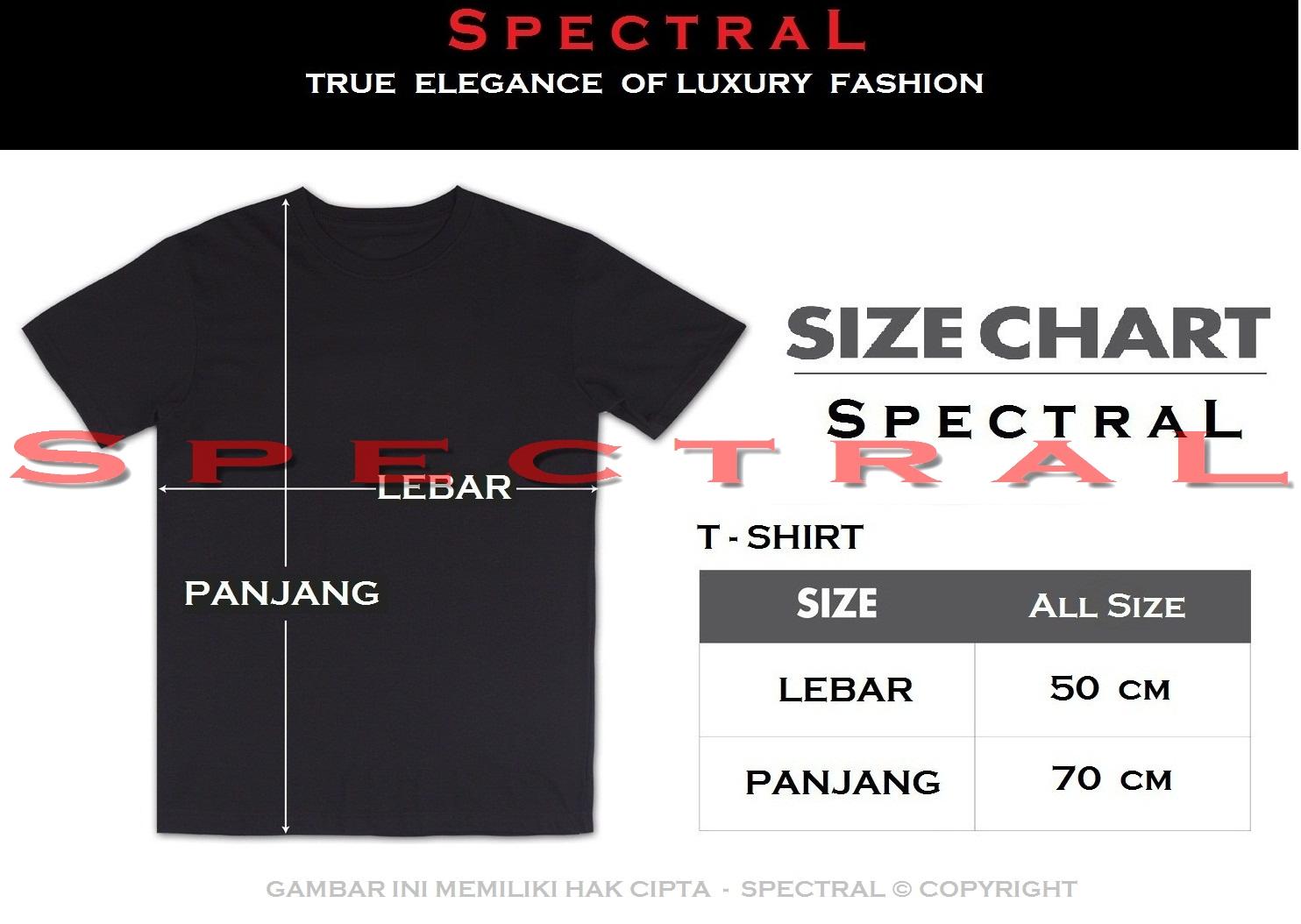 Spectral Kaos Distro T Shirt Fashion 100 Soft Cotton Combed 30s