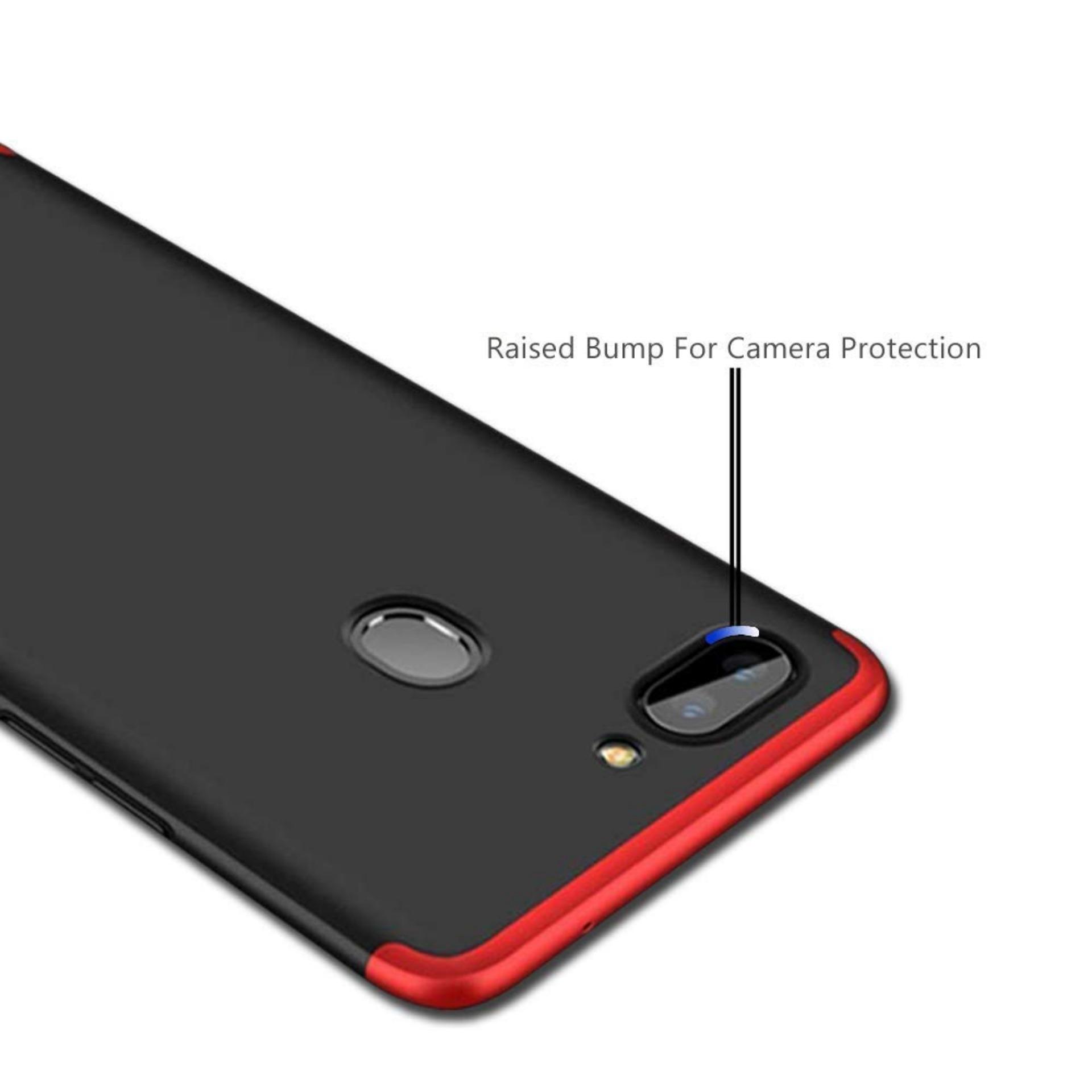Premium Case 360 Degree Full Protection Super Slim Anti Slip Hard Back Case Cover For Oppo Realme C1 - Random Color + Free Tempered Glass Januari 2019 - 4 Premium Case 360 Degree Full Protection Super Slim Anti Slip Hard Back Case Cover For Oppo Realme C1 - Random Color + Free Tempered Glass - 4