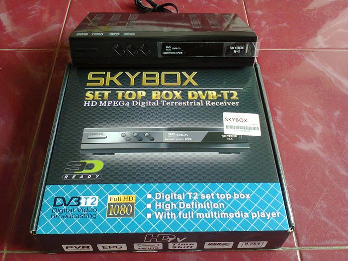 ORIGINAL - Set Top Box DVB-T2 merk Skybox with HDMI