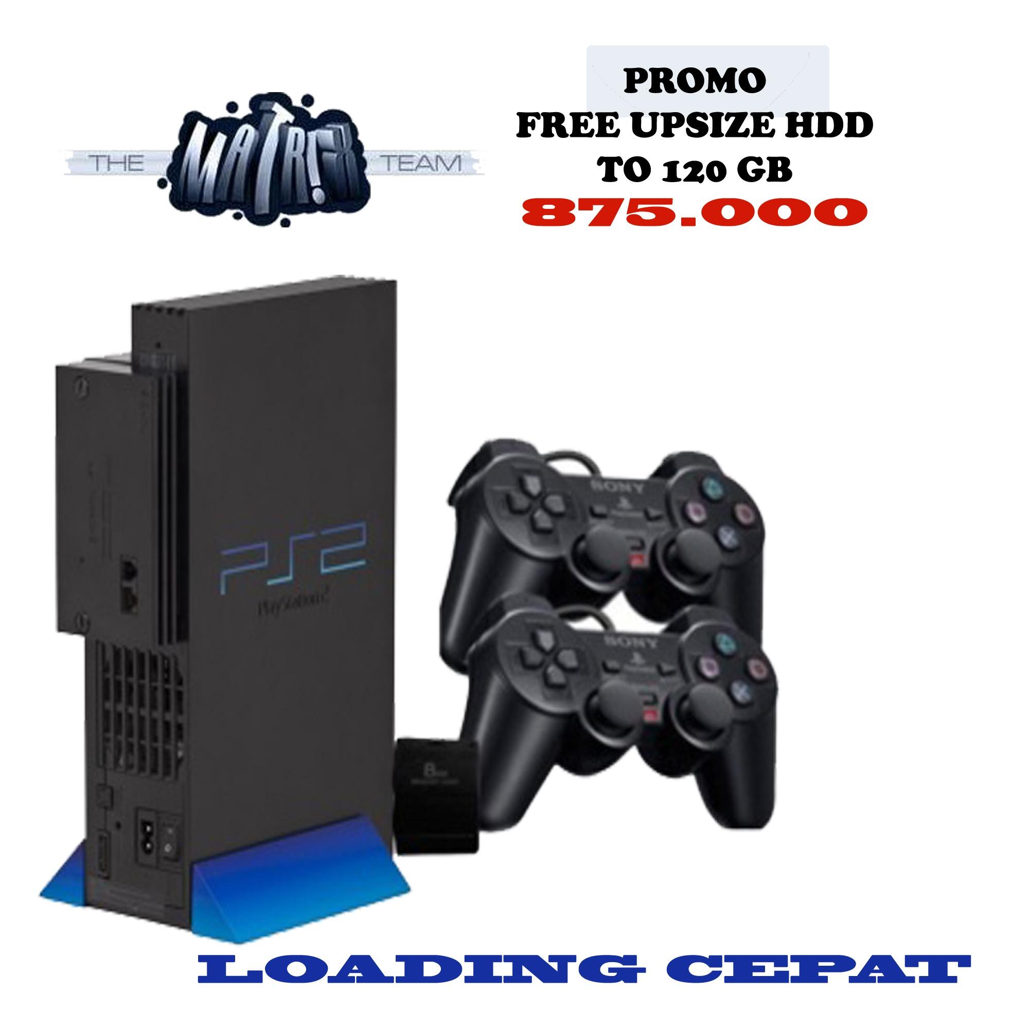 Sony Ps2 Fat N/A Matrix Hdd80GB Full Game Terbaru