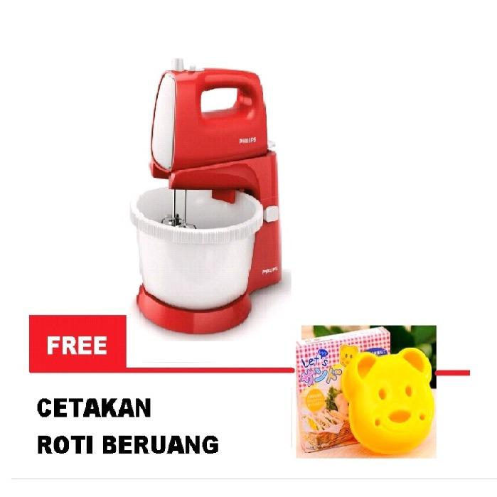 Philips Mixer HR 1559 Free Zahra cetakan roti beruang Murah dan Bagus