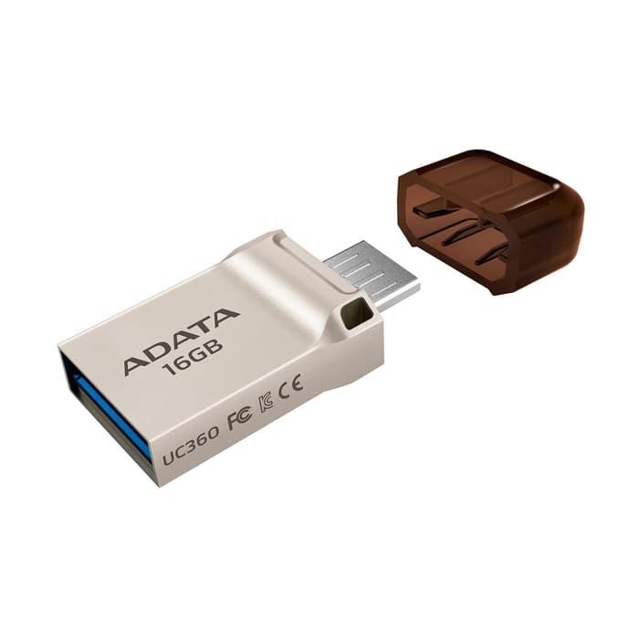 ADATA UC360 - Flashdisk USB OTG Micro USB Flashdrive OTG Mikro USB - 16GB Silver Lifetime Januari 2019 - 3 ADATA UC360 - Flashdisk USB OTG Micro USB Flashdrive OTG Mikro USB - 16GB Silver Lifetime - 3