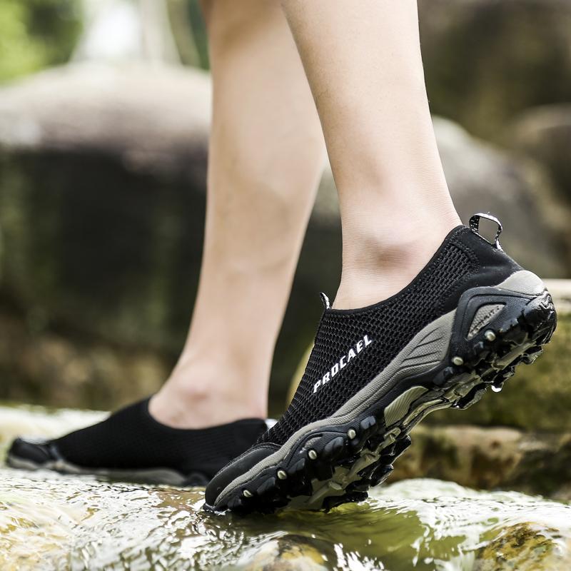 Yuzi Pria Ringan Sneakers Sepatu Lari Sepatu Mesh Bernapas Trail Pemuda Siswa Renda Sepatu Jogging Kenyamanan Januari 2019 - 5 Yuzi pria ringan sneakers sepatu lari sepatu mesh bernapas trail pemuda siswa renda sepatu jogging kenyamanan - 5